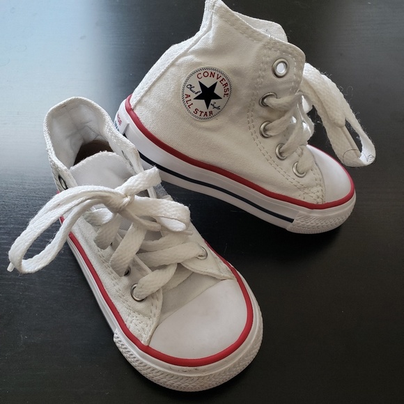 toddler boy high top converse
